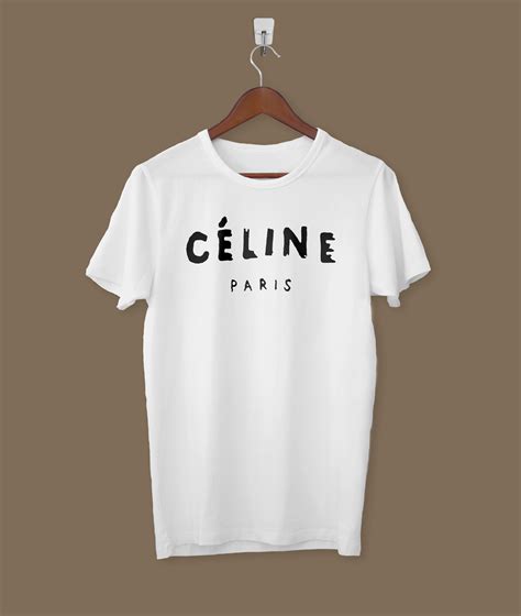 celine paris t shirts|celine paris t shirt authentic.